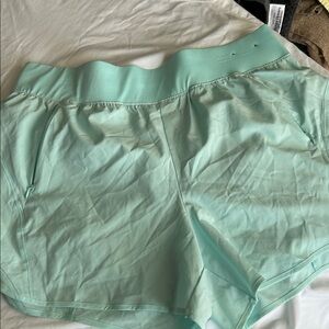 Tek Gear Light Green Women's Athletic Shorts